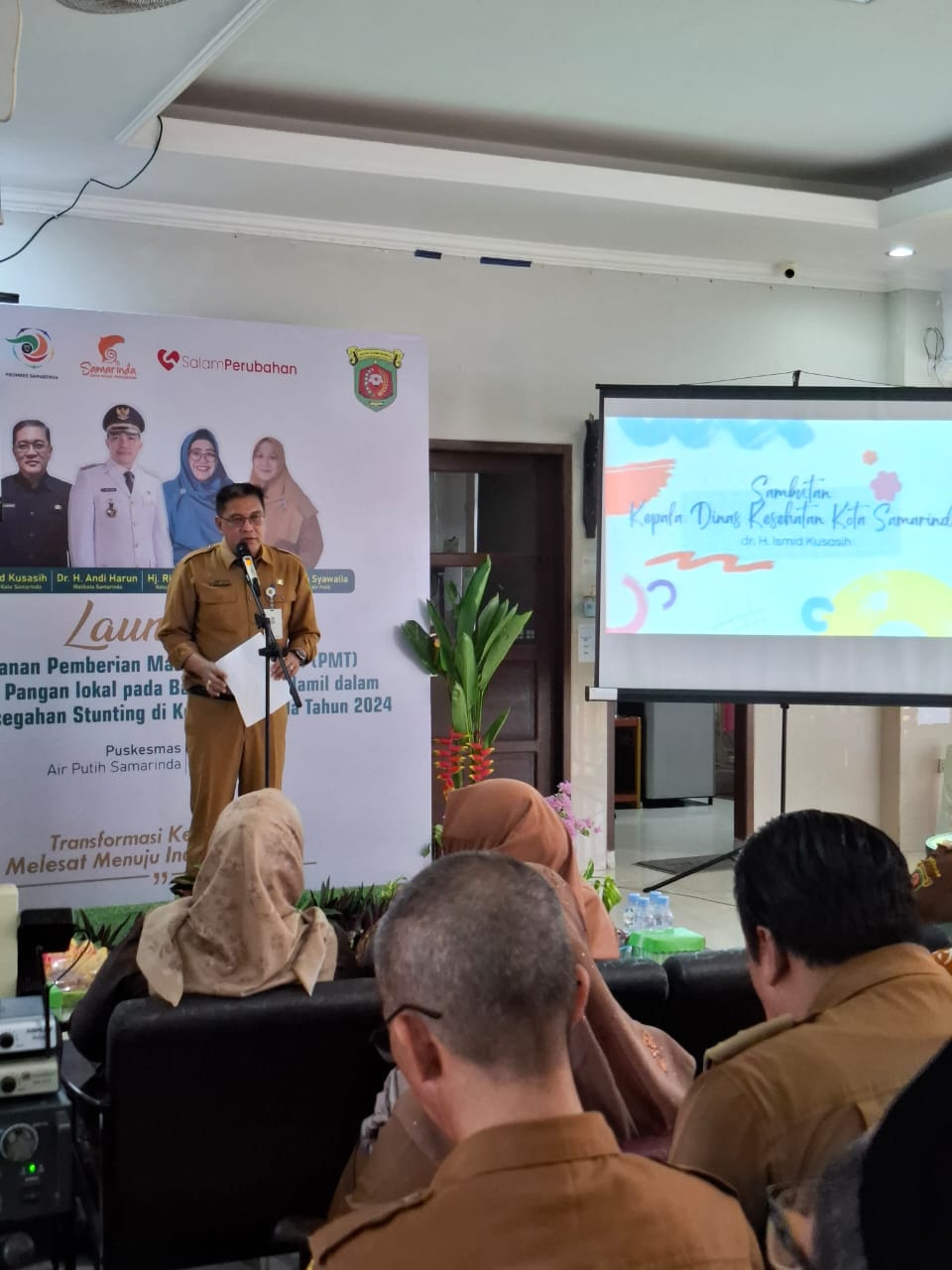 Sambutan Kepala Dinas Kesehatan Kota Samarinda Dr. Ismid Kusasih